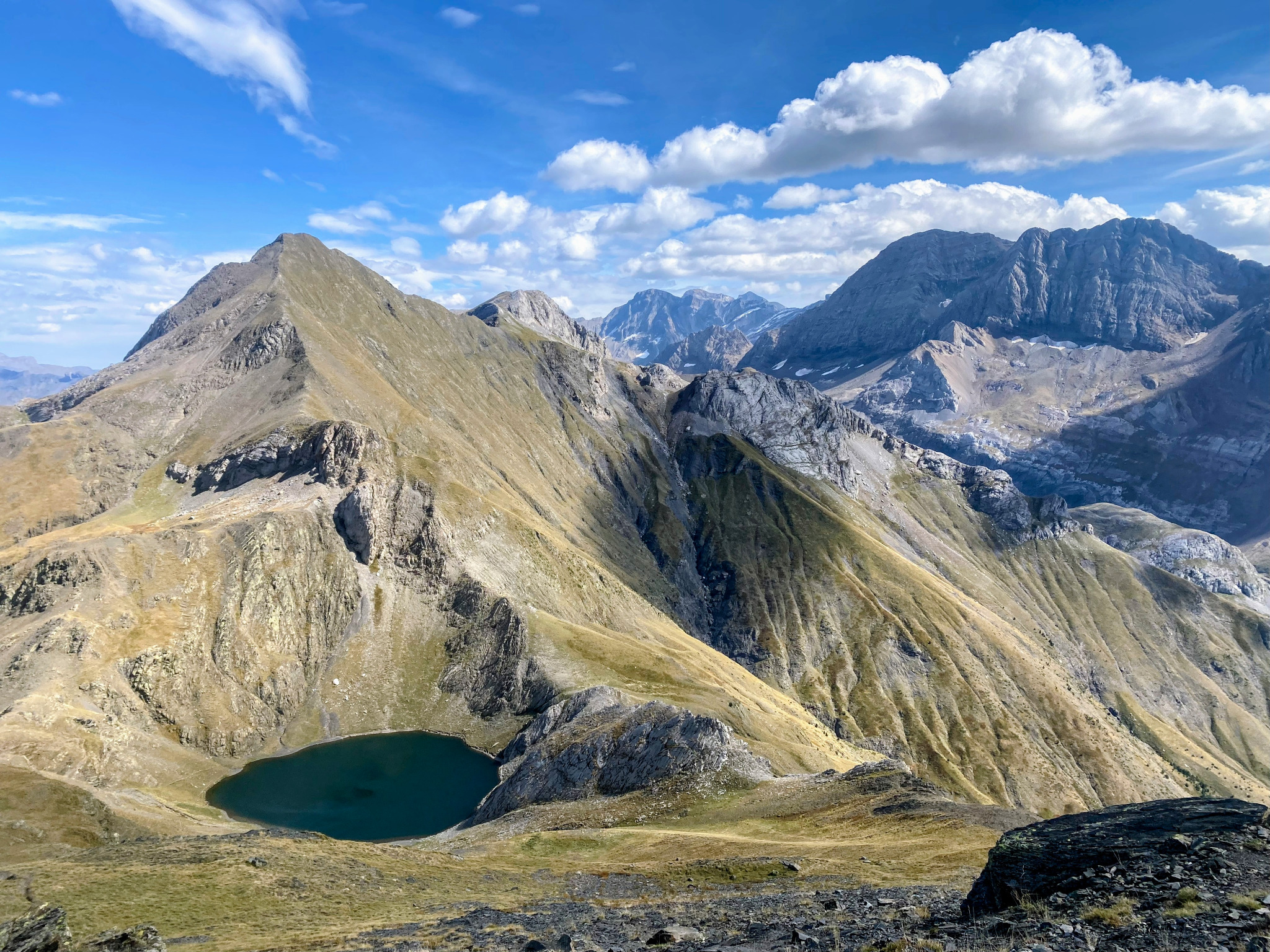 Berglandschaft mit See